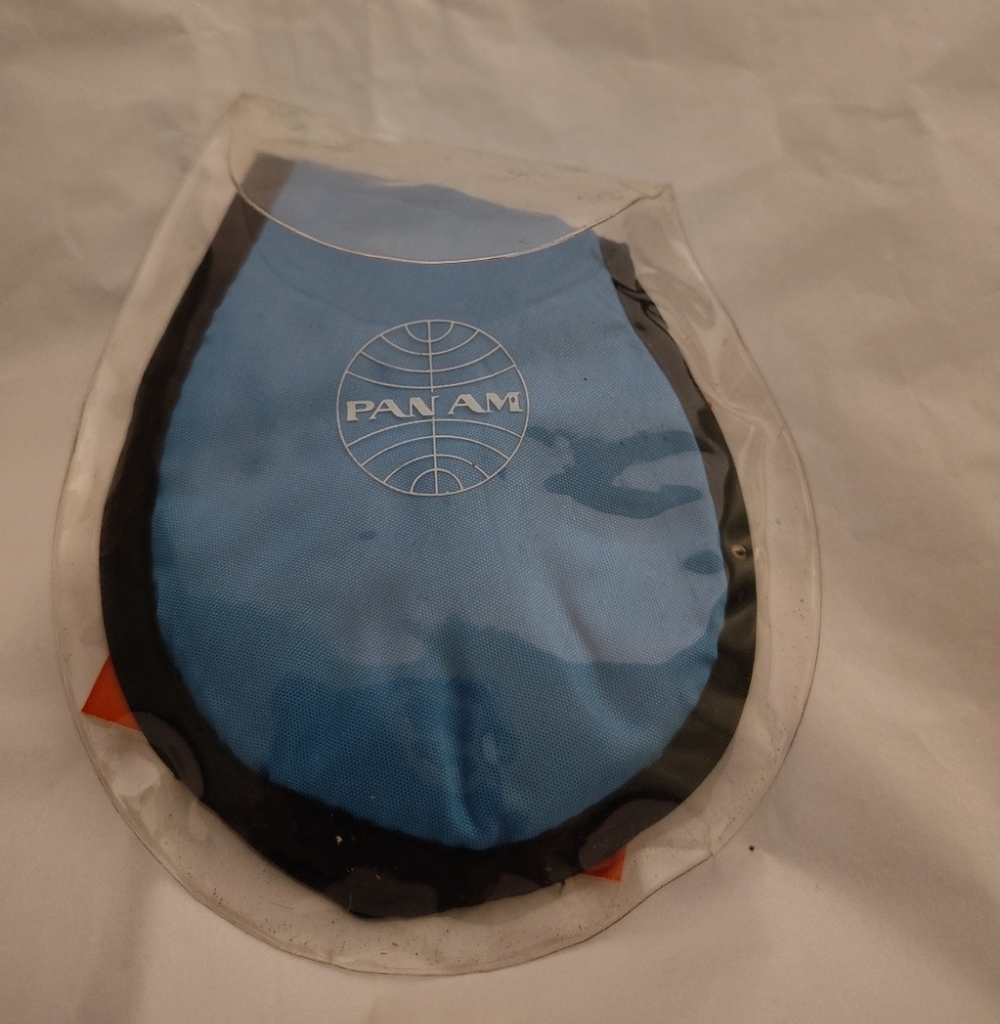 Vintage Pan Am Eyeshades With Paperwork - Unused
